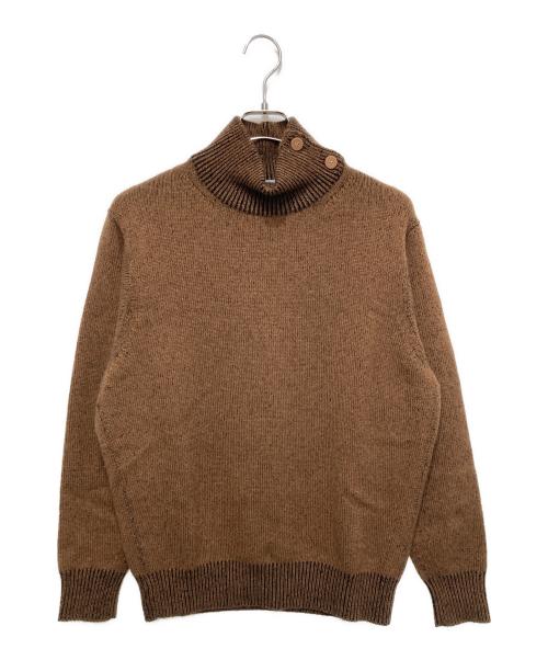 TOMORROW LAND tricot（トゥモローランド トリコ）TOMORROW LAND tricot (トゥモローランド トリコ) カシミヤモックネックニット ブラウン サイズ:Ｓの古着・服飾アイテム