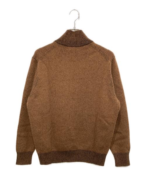 TOMORROW LAND tricot（トゥモローランド トリコ）TOMORROW LAND tricot (トゥモローランド トリコ) カシミヤモックネックニット ブラウン サイズ:Ｓの古着・服飾アイテム