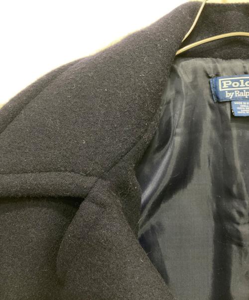 POLO RALPH LAUREN（ポロ・ラルフローレン）POLO RALPH LAUREN (ポロ・ラルフローレン) Pコート ネイビー サイズ:Ｓの古着・服飾アイテム