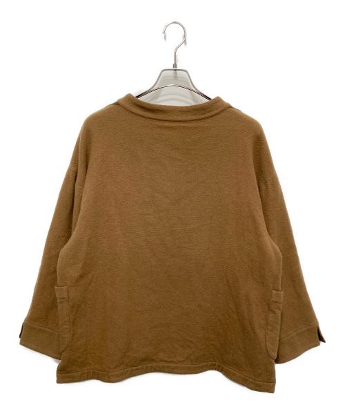 Porter Classic（ポータークラシック）Porter Classic (ポータークラシック) ラムウールスモック ブラウン サイズ:2の古着・服飾アイテム