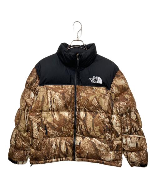 THE NORTH FACE（ザ ノース フェイス）THE NORTH FACE (ザ ノース フェイス) ノベルティ ヌプシジャケット ブラウン サイズ:Ｍの古着・服飾アイテム