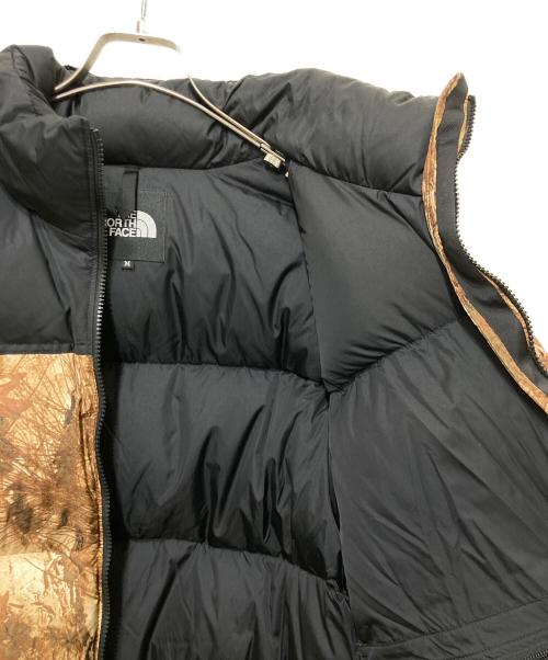 THE NORTH FACE（ザ ノース フェイス）THE NORTH FACE (ザ ノース フェイス) ノベルティ ヌプシジャケット ブラウン サイズ:Ｍの古着・服飾アイテム