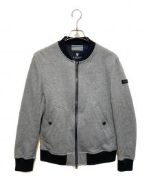 BLACK LABEL CRESTBRIDGE（ブラックレーベル クレストブリッジ）の古着「裏地チェックブルゾン」｜グレー