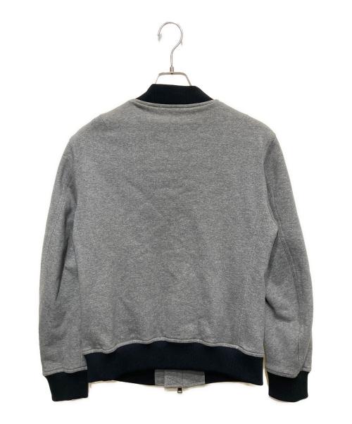 BLACK LABEL CRESTBRIDGE（ブラックレーベル クレストブリッジ）BLACK LABEL CRESTBRIDGE (ブラックレーベル クレストブリッジ) 裏地チェックブルゾン グレー サイズ:Mの古着・服飾アイテム