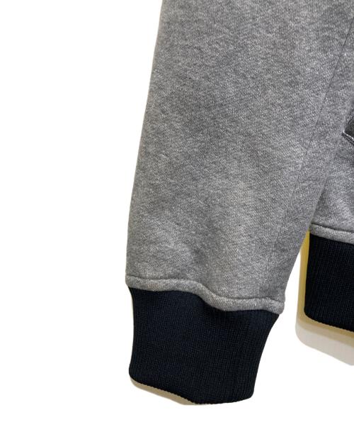 BLACK LABEL CRESTBRIDGE（ブラックレーベル クレストブリッジ）BLACK LABEL CRESTBRIDGE (ブラックレーベル クレストブリッジ) 裏地チェックブルゾン グレー サイズ:Mの古着・服飾アイテム