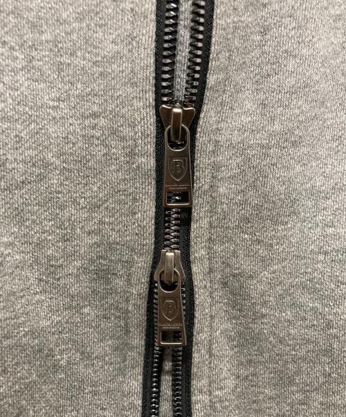 BLACK LABEL CRESTBRIDGE（ブラックレーベル クレストブリッジ）BLACK LABEL CRESTBRIDGE (ブラックレーベル クレストブリッジ) 裏地チェックブルゾン グレー サイズ:Mの古着・服飾アイテム