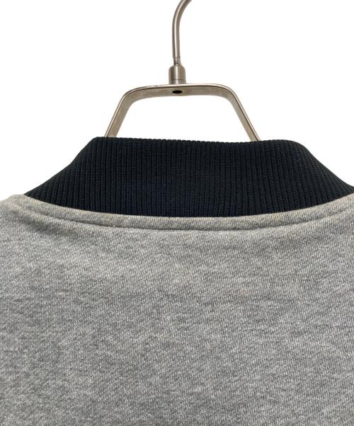 BLACK LABEL CRESTBRIDGE（ブラックレーベル クレストブリッジ）BLACK LABEL CRESTBRIDGE (ブラックレーベル クレストブリッジ) 裏地チェックブルゾン グレー サイズ:Mの古着・服飾アイテム