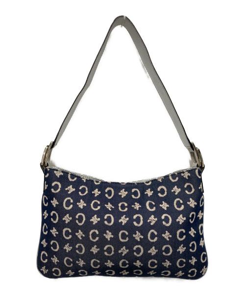 CELINE（セリーヌ）CELINE (セリーヌ) Cマカダム柄ワンショルダーバッグ インディゴの古着・服飾アイテム