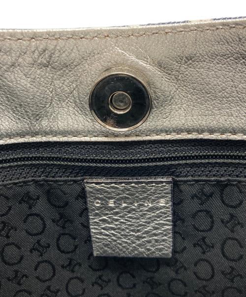CELINE（セリーヌ）CELINE (セリーヌ) Cマカダム柄ワンショルダーバッグ インディゴの古着・服飾アイテム