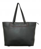 PAUL SMITHポールスミス）の古着「ストライプイントートバッグ」｜オリーブ