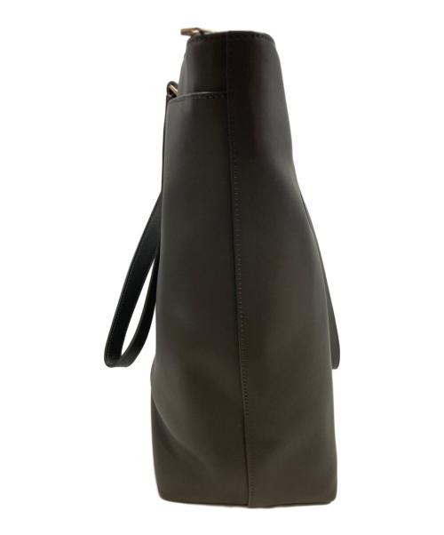 PAUL SMITH（ポールスミス）Paul Smith (ポールスミス) ストライプイントートバッグ オリーブの古着・服飾アイテム