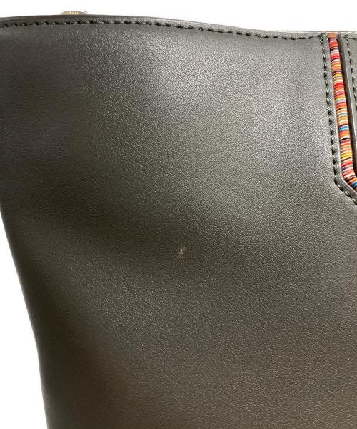 PAUL SMITH（ポールスミス）Paul Smith (ポールスミス) ストライプイントートバッグ オリーブの古着・服飾アイテム