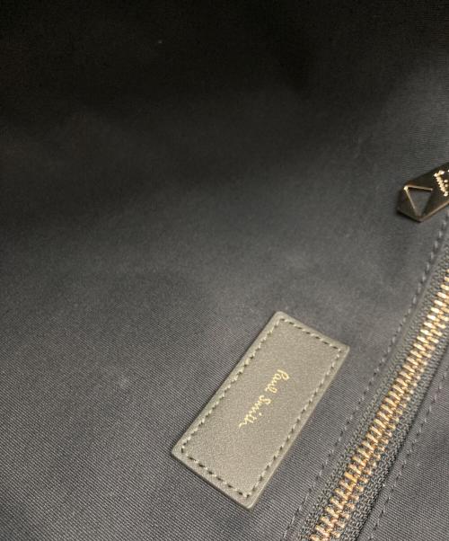 PAUL SMITH（ポールスミス）Paul Smith (ポールスミス) ストライプイントートバッグ オリーブの古着・服飾アイテム