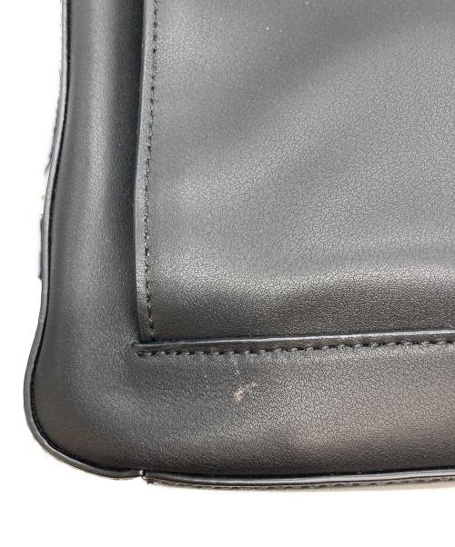 PAUL SMITH（ポールスミス）PAUL SMITH (ポールスミス) ストライプインセットリュック ブラックの古着・服飾アイテム