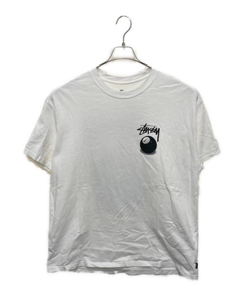 NIKE（ナイキ）NIKE (ナイキ) stussy (ステューシー) 8BALL TEE ホワイト サイズ:XLの古着・服飾アイテム