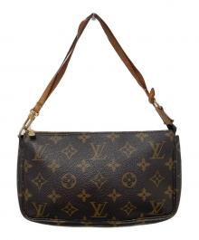 LOUIS VUITTON（ルイ ヴィトン）の古着「ポシェット・アクセソワール」｜ブラウン
