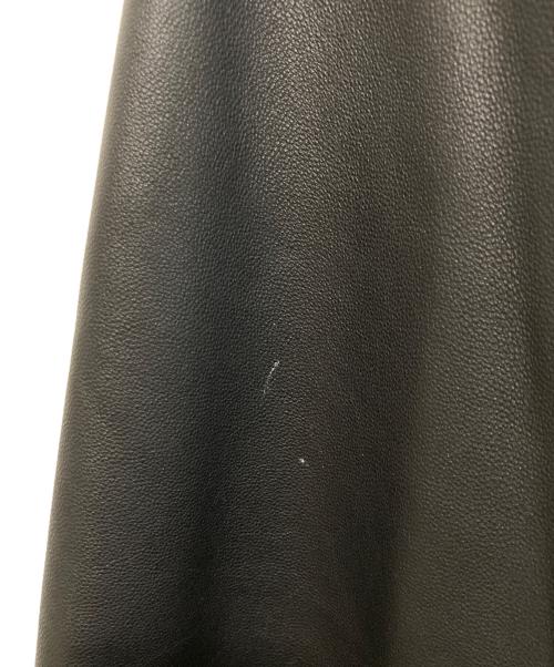 stein（シュタイン）stein (シュタイン) レザーウィンドブレーカージャケット ブラック サイズ:Ｍの古着・服飾アイテム