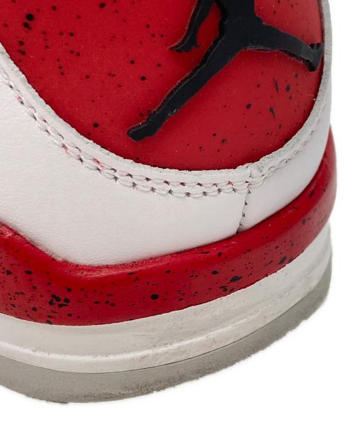 NIKE（ナイキ）NIKE (ナイキ) エア ジョーダン 4 レトロ ホワイト×レッド サイズ:US9.5の古着・服飾アイテム