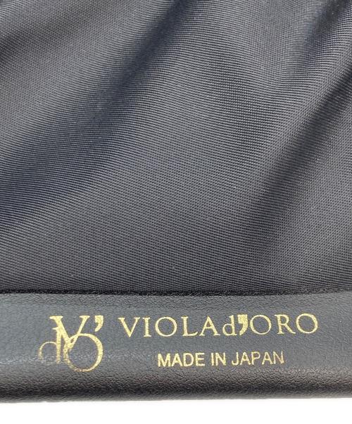 VIOLAd'ORO（ヴィオラドーロ）VIOLAd'ORO (ヴィオラドーロ) 2WAYショルダーバッグ ブラックの古着・服飾アイテム