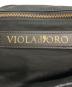 中古・古着 VIOLAd'ORO (ヴィオラドーロ) 2WAYショルダーバッグ ブラック：10000円