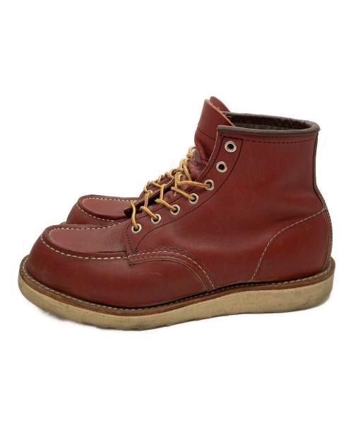 RED WING（レッドウィング）RED WING (レッドウィング) 6インチクラシックモックブーツ オロ・ラセット(赤茶) サイズ:US8.5E / UK7.5の古着・服飾アイテム