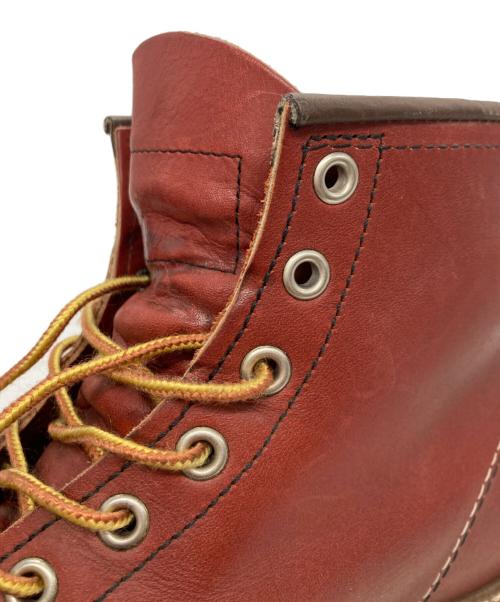 RED WING（レッドウィング）RED WING (レッドウィング) 6インチクラシックモックブーツ オロ・ラセット(赤茶) サイズ:US8.5E / UK7.5の古着・服飾アイテム