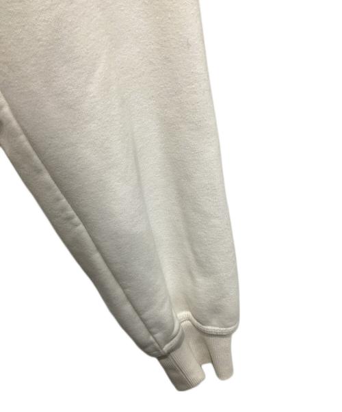 stussy（ステューシー）stussy (ステューシー) フレイムフーディー ホワイト サイズ:Lの古着・服飾アイテム