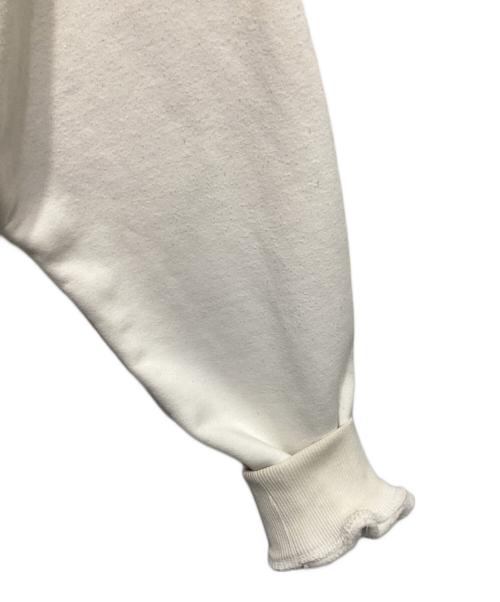 stussy（ステューシー）stussy (ステューシー) フレイムフーディー ホワイト サイズ:Lの古着・服飾アイテム