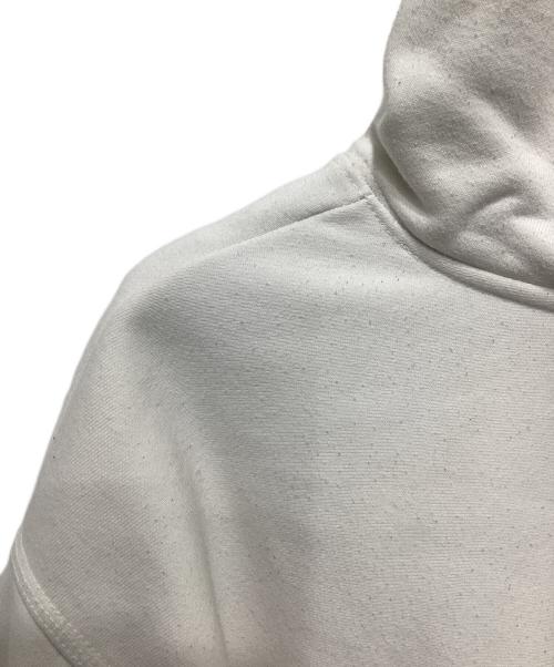 stussy（ステューシー）stussy (ステューシー) フレイムフーディー ホワイト サイズ:Lの古着・服飾アイテム