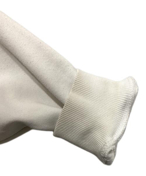 stussy（ステューシー）stussy (ステューシー) フレイムフーディー ホワイト サイズ:Lの古着・服飾アイテム