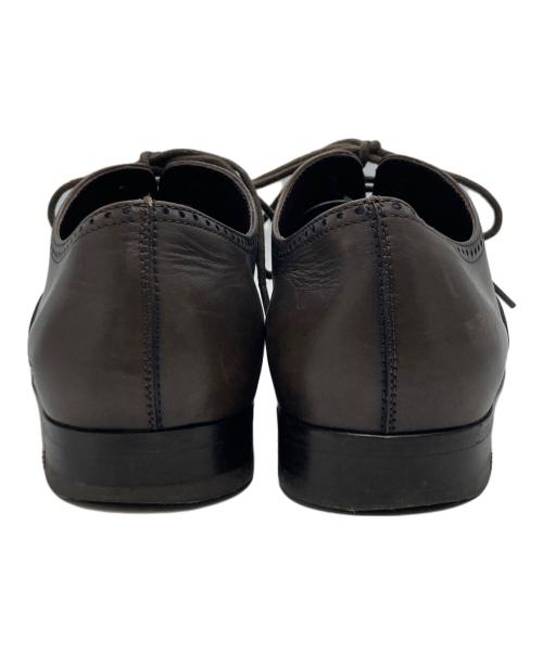 TOD'S（トッズ）TOD'S (トッズ) プレーントゥレースアップシューズ ブラウン サイズ:8の古着・服飾アイテム