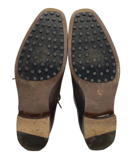 TOD'S（トッズ）TOD'S (トッズ) プレーントゥレースアップシューズ ブラウン サイズ:8の古着・服飾アイテム