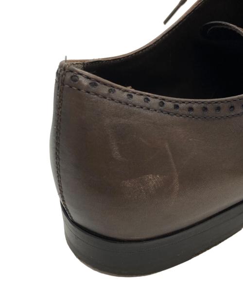 TOD'S（トッズ）TOD'S (トッズ) プレーントゥレースアップシューズ ブラウン サイズ:8の古着・服飾アイテム