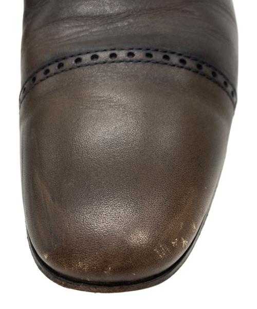 TOD'S（トッズ）TOD'S (トッズ) プレーントゥレースアップシューズ ブラウン サイズ:8の古着・服飾アイテム