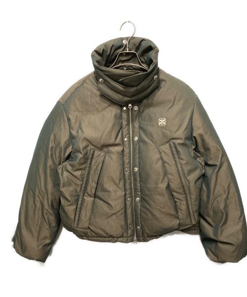 SATUR（セター）SATUR (セター) ダウンジャケット グリーン サイズ:Ⅿの古着・服飾アイテム
