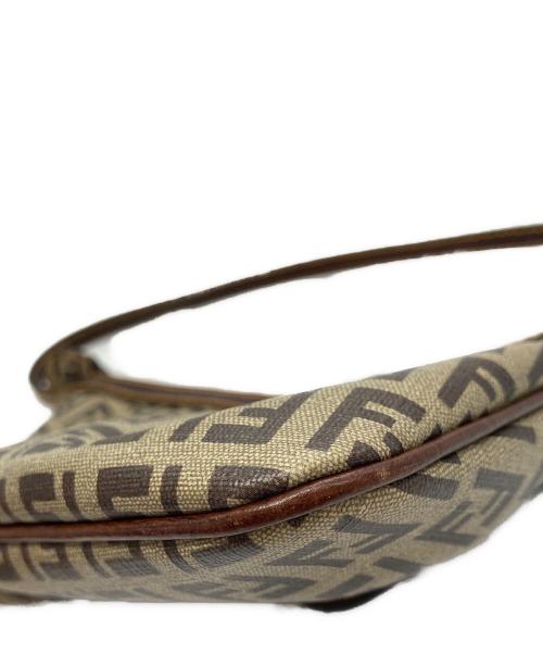 FENDI（フェンディ）FENDI (フェンディ) ズッキーノ チャーム ハンドバッグ ベージュ サイズ:なしの古着・服飾アイテム