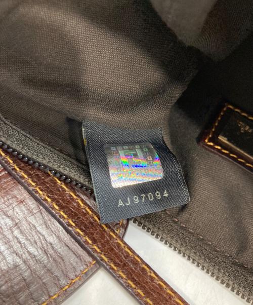 FENDI（フェンディ）FENDI (フェンディ) ズッキーノ チャーム ハンドバッグ ベージュ サイズ:なしの古着・服飾アイテム