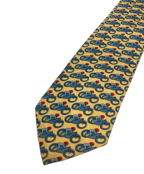 GUCCI（グッチ）GUCCI (グッチ) シルクネクタイ イエロー サイズ:表記なしの古着・服飾アイテム