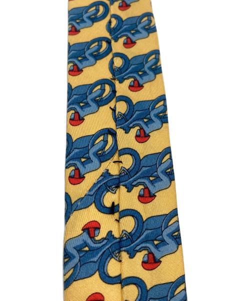 GUCCI（グッチ）GUCCI (グッチ) シルクネクタイ イエロー サイズ:表記なしの古着・服飾アイテム