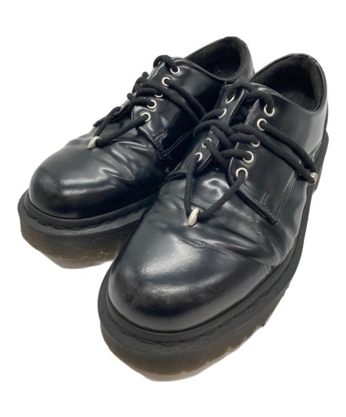 Dr.Martens（ドクターマーチン）Dr.Martens (ドクターマーチン) 5ホールレザーシューズ ブラック サイズ:UK6の古着・服飾アイテム