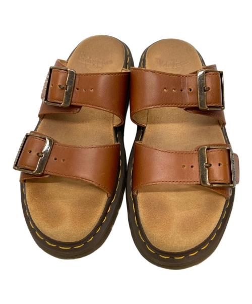 Dr.Martens（ドクターマーチン）Dr.Martens (ドクターマーチン) スライドサンダル ブラウン サイズ:24ｃｍの古着・服飾アイテム