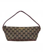 GUCCIグッチ）の古着「アクセサリーポーチ」｜ベージュ