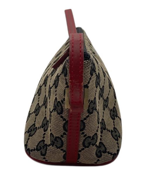 GUCCI（グッチ）GUCCI (グッチ) アクセサリーポーチ ベージュの古着・服飾アイテム