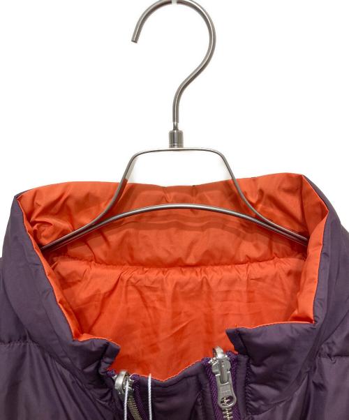 CHEMISE Lui's（シュミーズ ルイス）CHEMISE Lui's (シュミーズ ルイス) モーターサイクルリバーシブルダウンベスト パープル サイズ:FREEの古着・服飾アイテム
