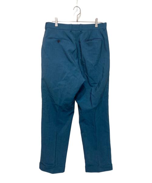WACKO MARIA（ワコマリア）WACKO MARIA (ワコマリア) プリーツトラウザー ブルー サイズ:XLの古着・服飾アイテム