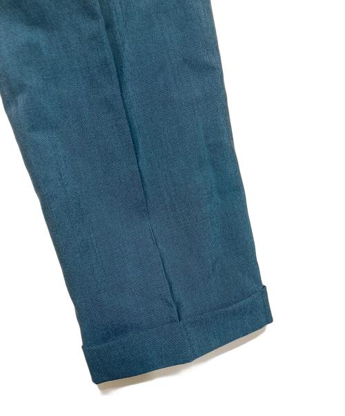 WACKO MARIA（ワコマリア）WACKO MARIA (ワコマリア) プリーツトラウザー ブルー サイズ:XLの古着・服飾アイテム