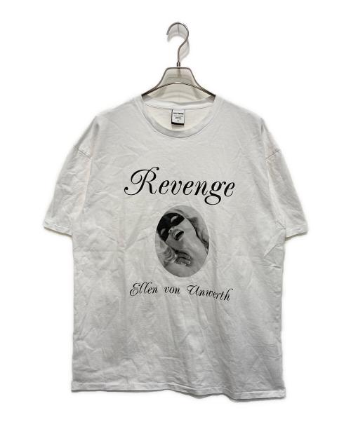 WACKO MARIA（ワコマリア）WACKO MARIA (ワコマリア) ELLEN VON UNWERTH (エレン・フォン・アンワース) フォトプリントTシャツ ホワイト サイズ:XLの古着・服飾アイテム