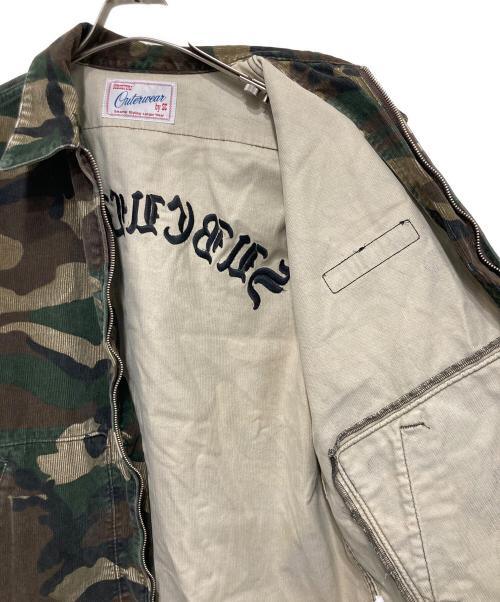 Subculture（サブカルチャー）Subculture (サブカルチャー) ワッペン付き コーデュロイ スイングトップ / ジャケット グリーン サイズ:2の古着・服飾アイテム