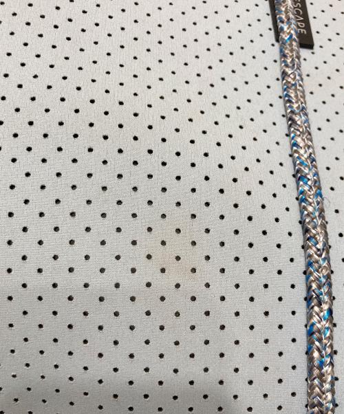 STATE OF ESCAPE（ステイトオブエスケープ）STATE OF ESCAPE (ステイトオブエスケープ) パンチングトートバッグ ブルーの古着・服飾アイテム