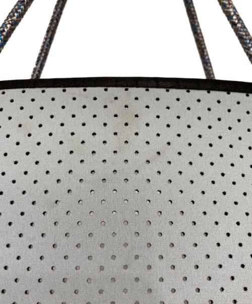 STATE OF ESCAPE（ステイトオブエスケープ）STATE OF ESCAPE (ステイトオブエスケープ) パンチングトートバッグ ブルーの古着・服飾アイテム